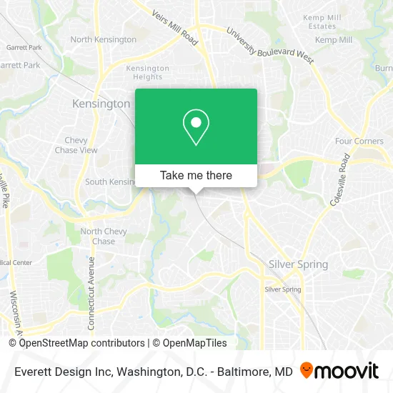 Everett Design Inc map