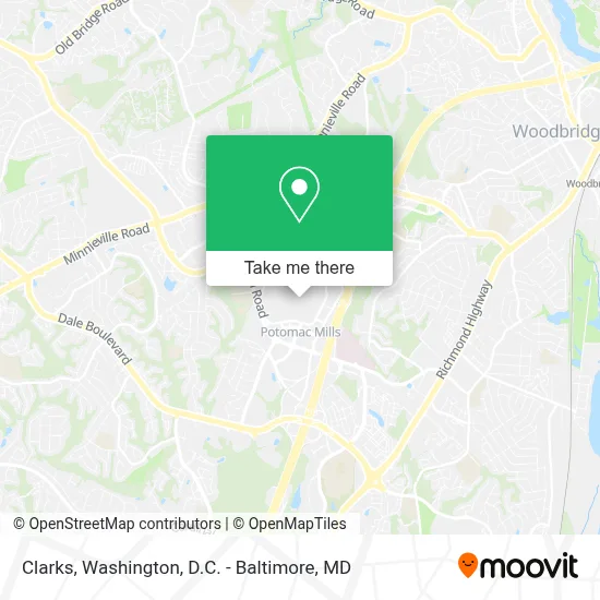 Clarks map