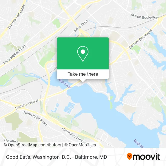 Good Eat's map