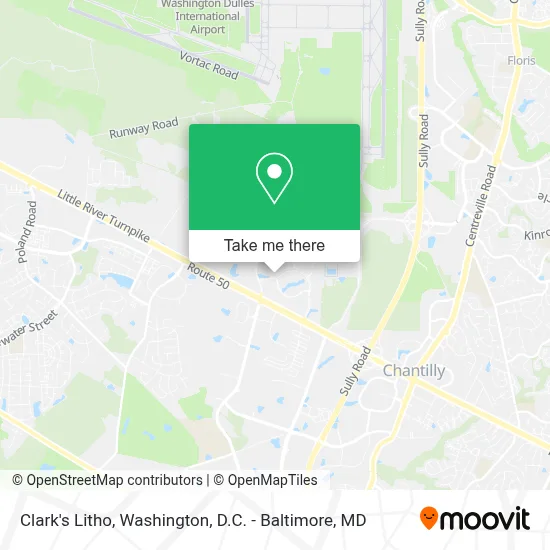 Clark's Litho map