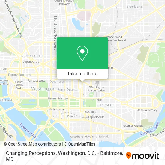Changing Perceptions map