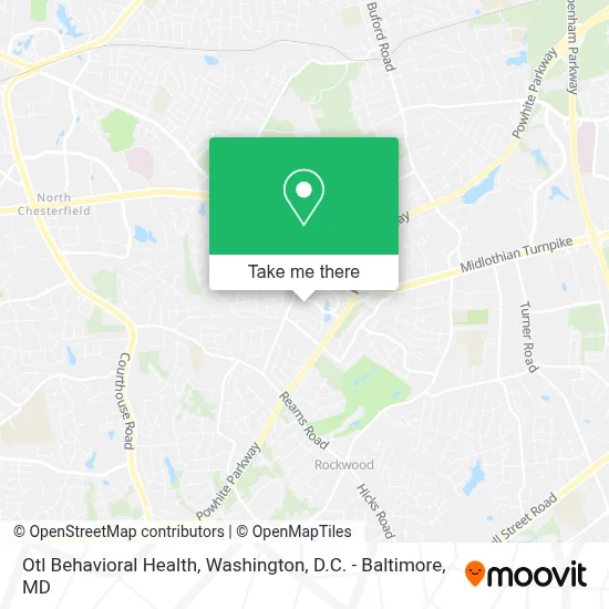 Otl Behavioral Health map
