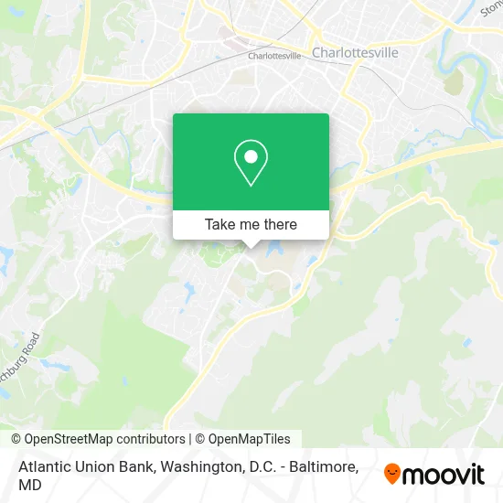 Atlantic Union Bank map