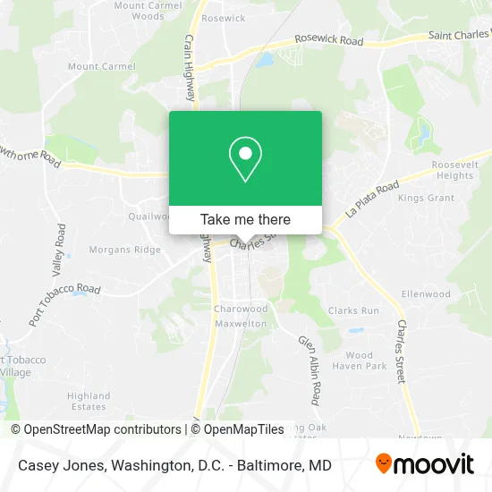 Casey Jones map