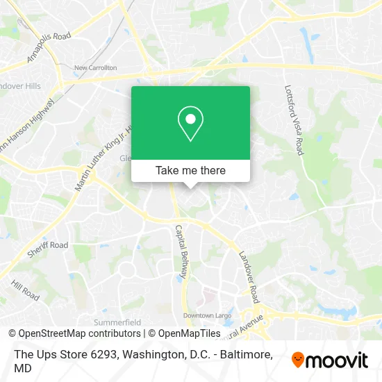 The Ups Store 6293 map