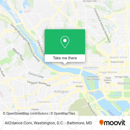 All2dance.Com map