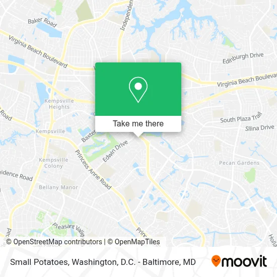 Small Potatoes map