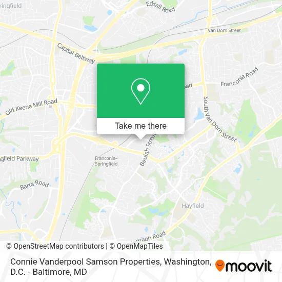 Connie Vanderpool  Samson Properties map