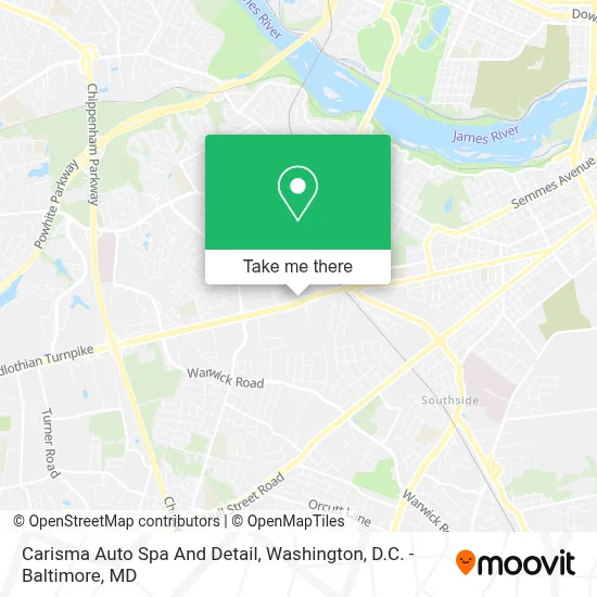 Carisma Auto Spa And Detail map