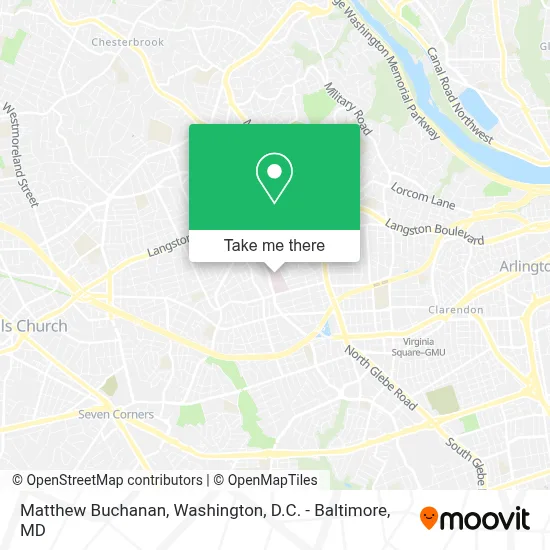 Matthew Buchanan map