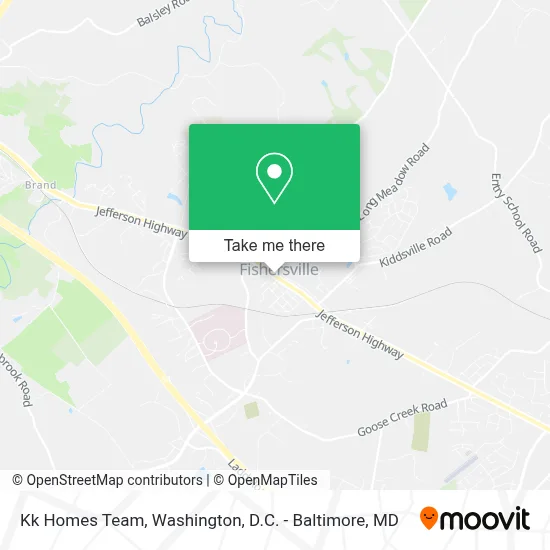 Kk Homes Team map