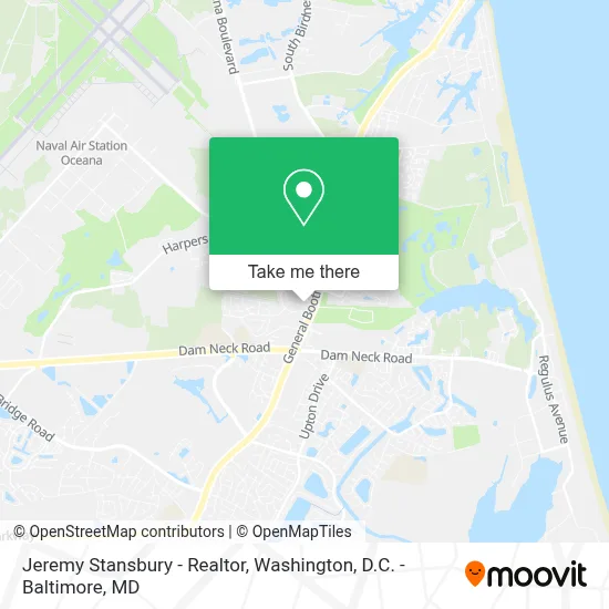 Jeremy Stansbury - Realtor map
