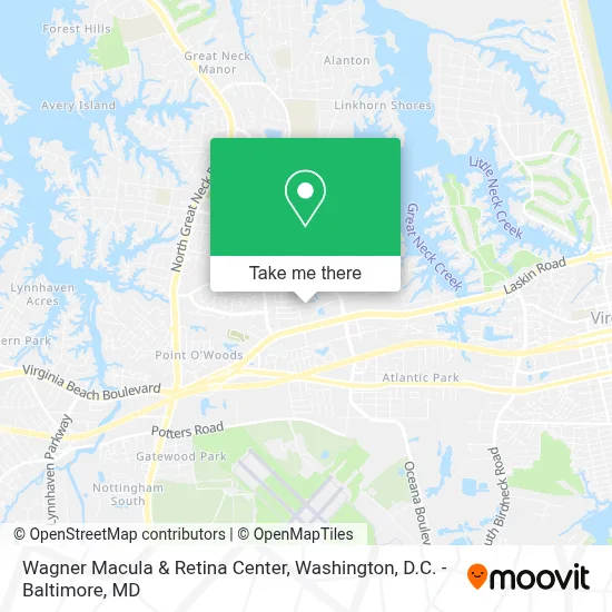 Wagner Macula & Retina Center map