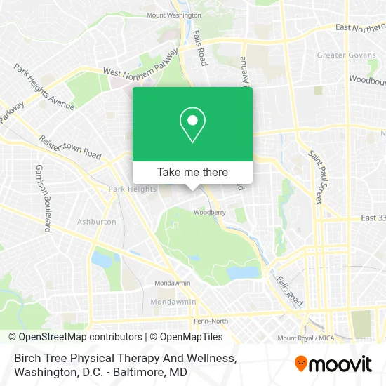 Birch Tree Physical Therapy And Wellness map