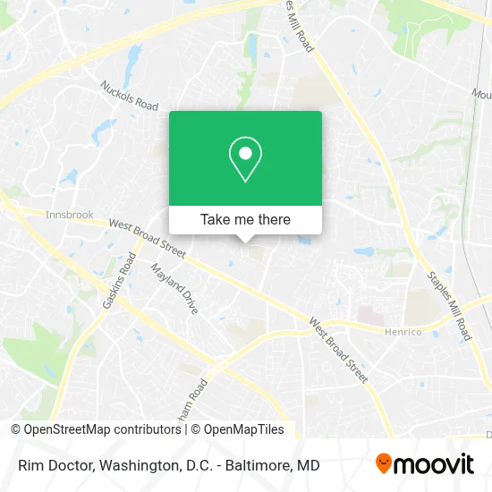 Rim Doctor map