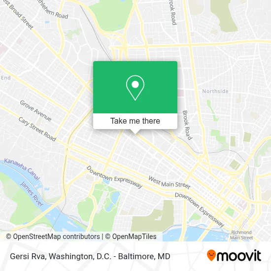 Gersi Rva map