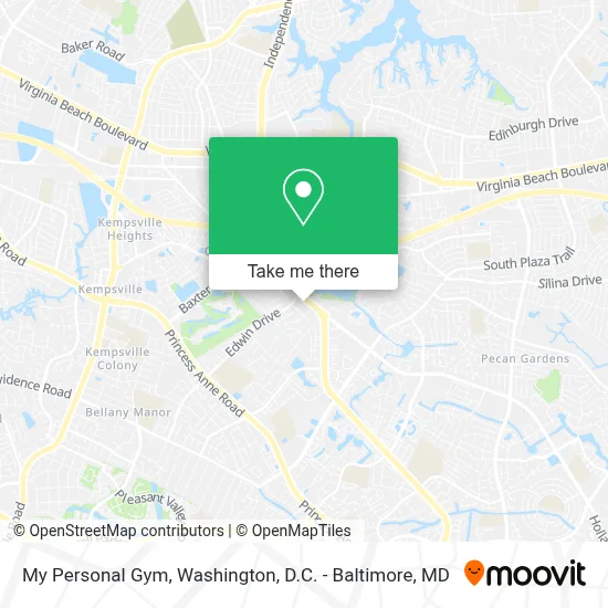 My Personal Gym map