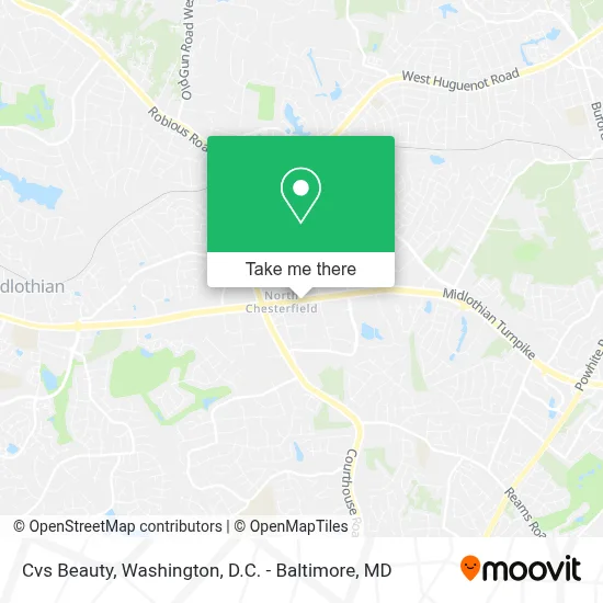 Cvs Beauty map