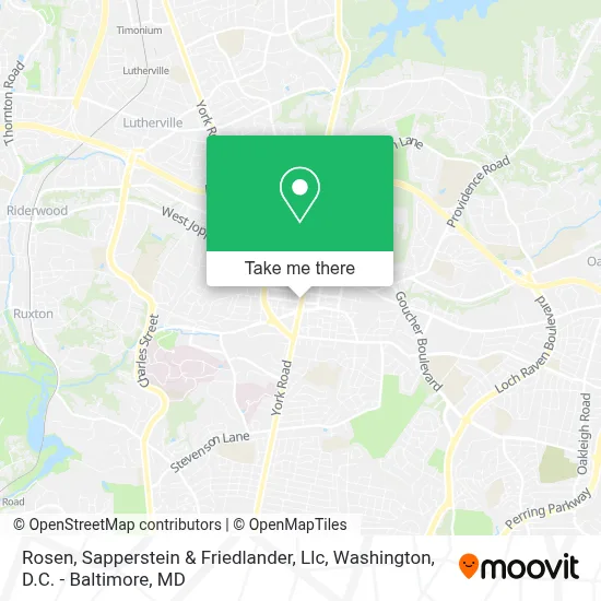 Rosen, Sapperstein & Friedlander, Llc map