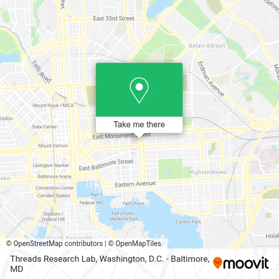 Threads Research Lab map