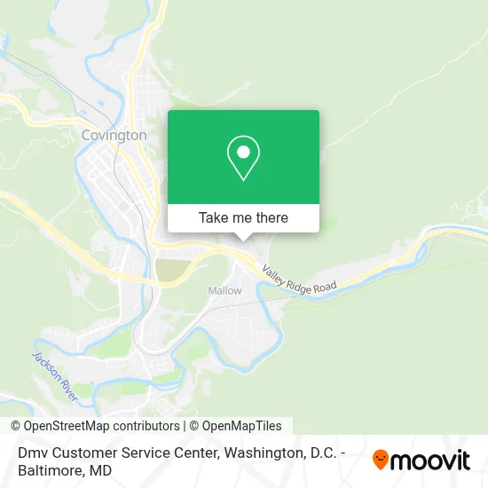 Dmv Customer Service Center map