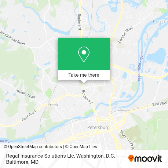 Regal Insurance Solutions Llc map