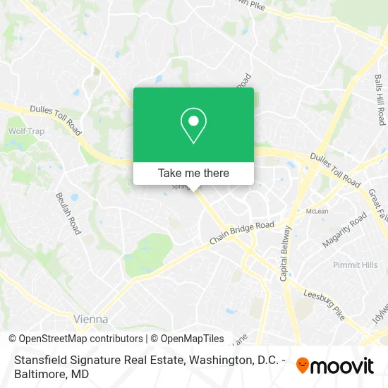 Stansfield Signature Real Estate map