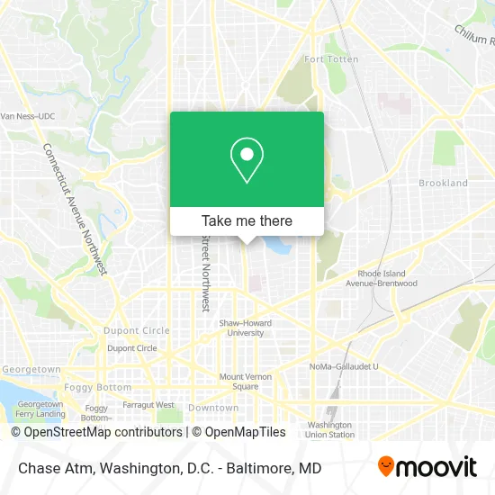Chase Atm map