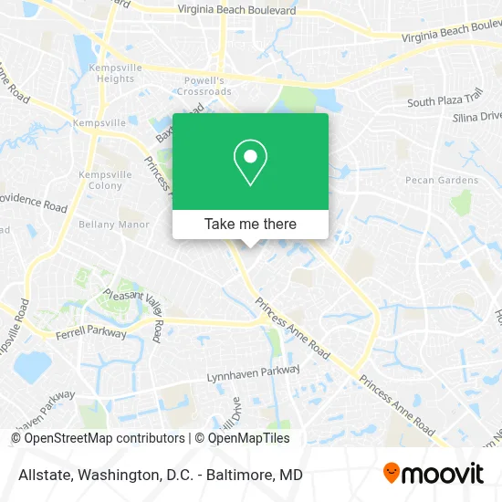Allstate map