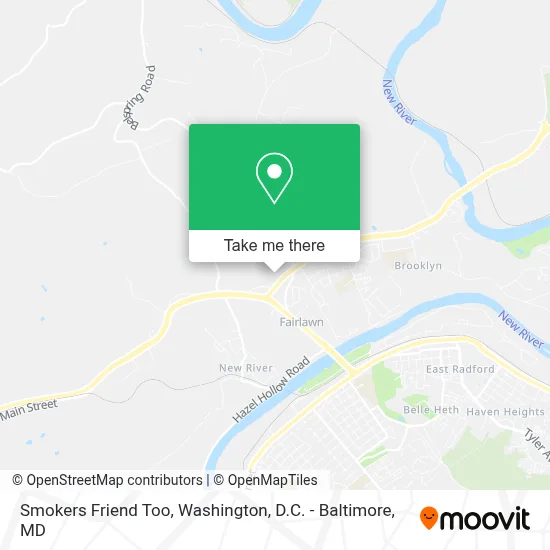 Smokers Friend Too map