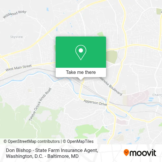 Don Bishop - State Farm Insurance Agent map