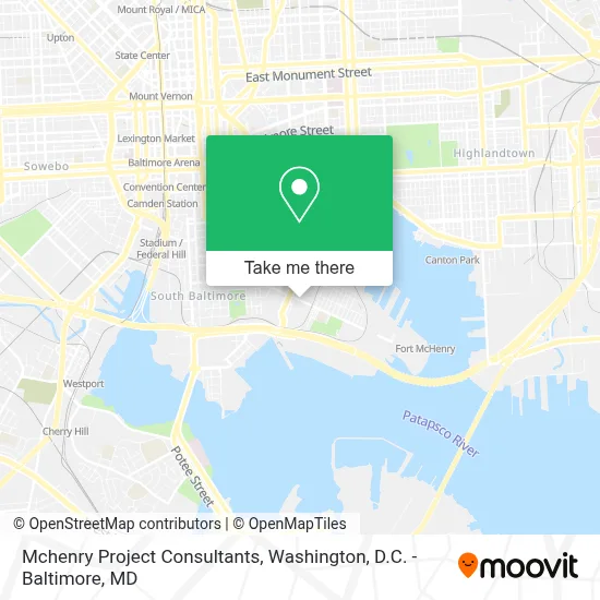Mchenry Project Consultants map