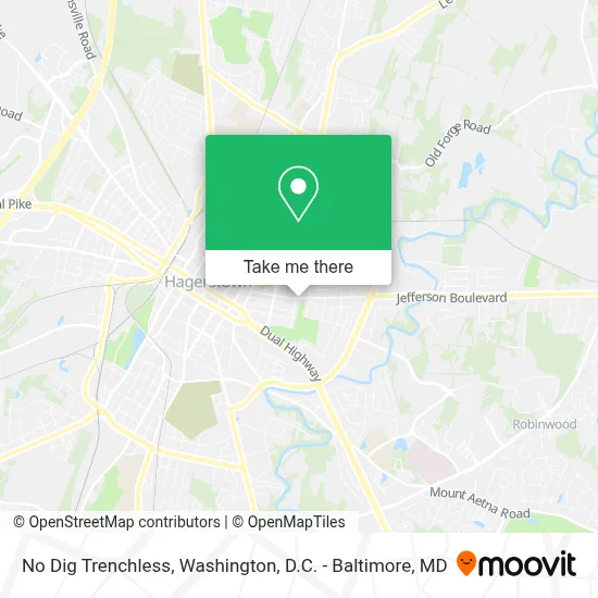 No Dig Trenchless map