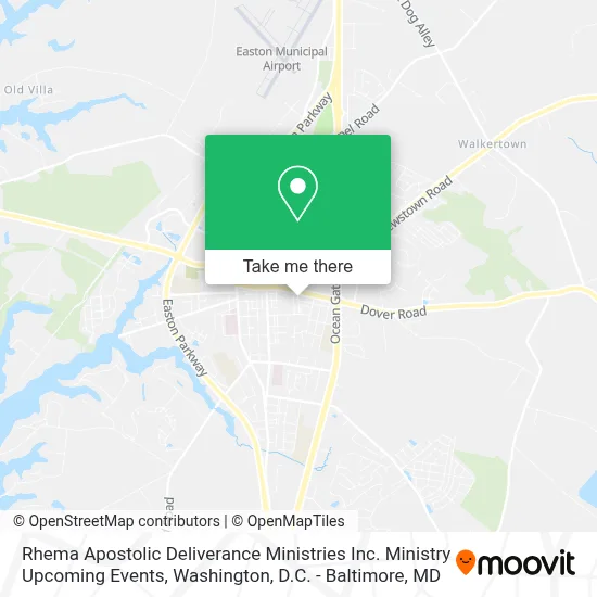 Rhema Apostolic Deliverance Ministries Inc. Ministry Upcoming Events map