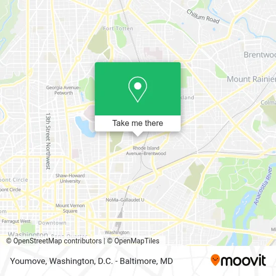 Youmove map