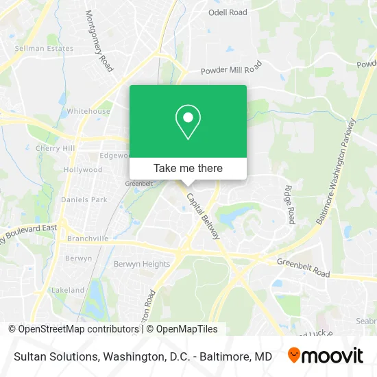Sultan Solutions map