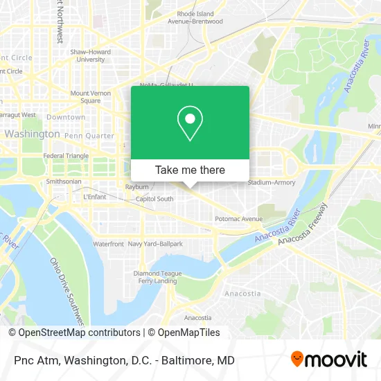 Pnc Atm map