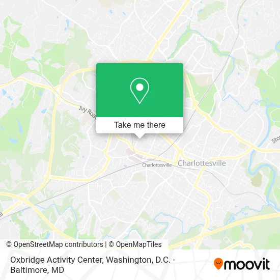 Oxbridge Activity Center map