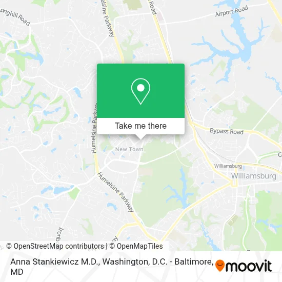Anna Stankiewicz M.D. map