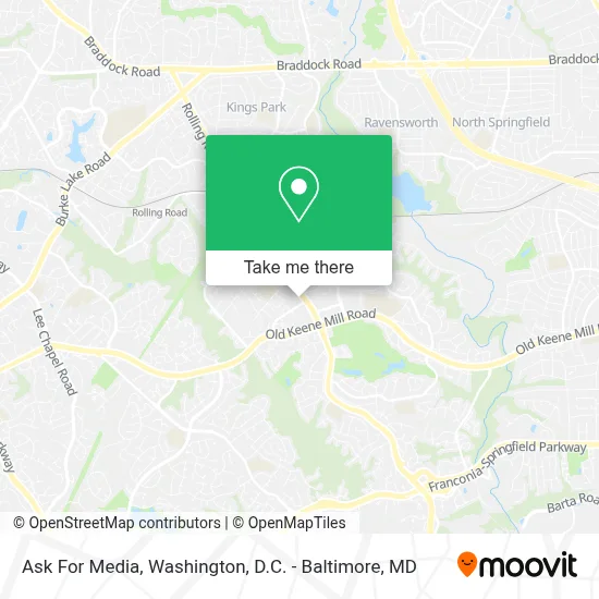 Ask For Media map