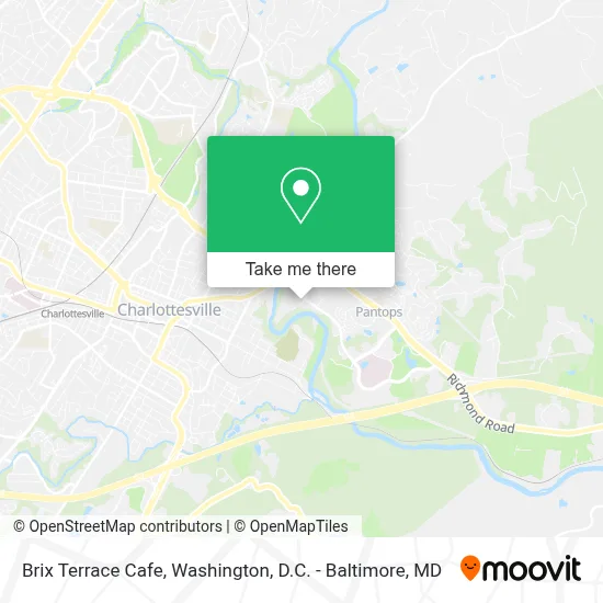 Brix Terrace Cafe map