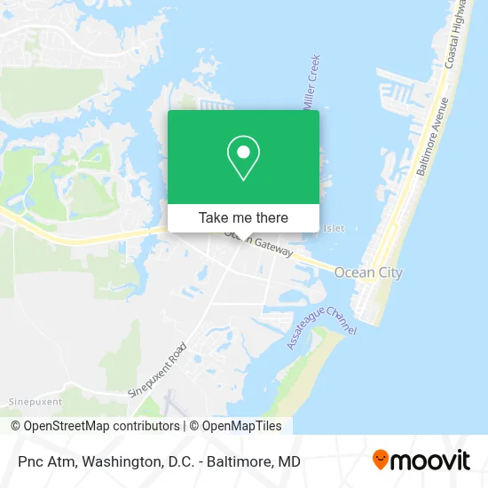 Pnc Atm map