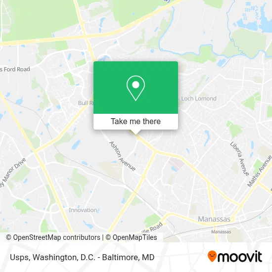 Usps map