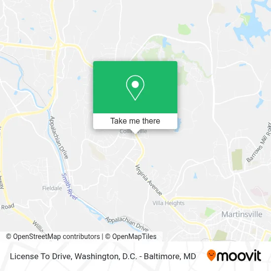 License To Drive map