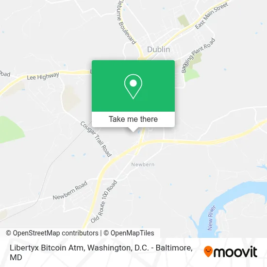 Libertyx Bitcoin Atm map