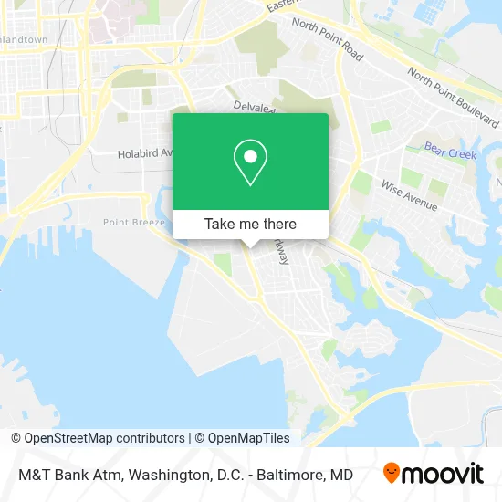 M&T Bank Atm map