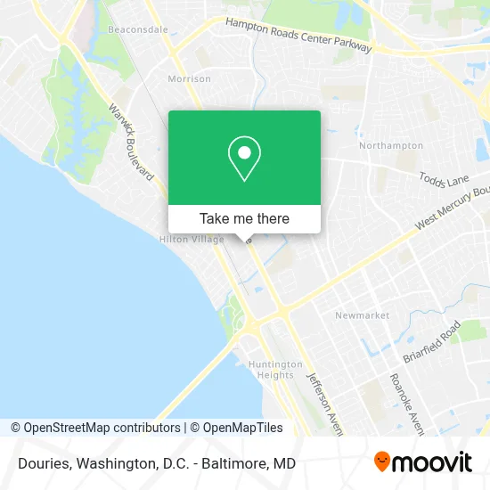 Douries map