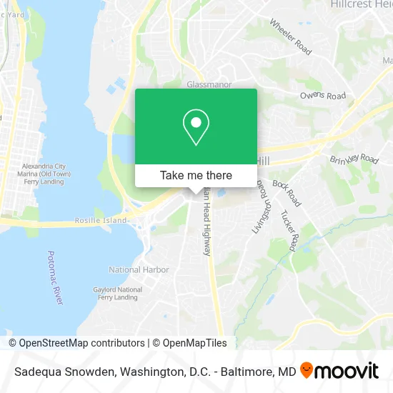 Sadequa Snowden map