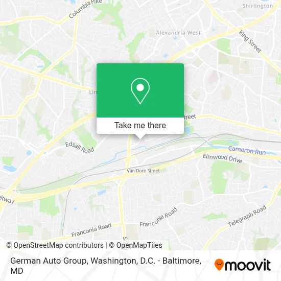 German Auto Group map