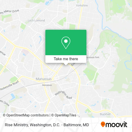Rise Ministry map